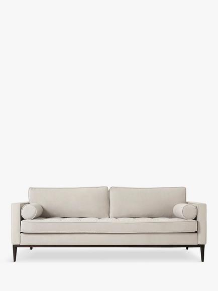 Swyft Model 02 Large 3 Seater Sofa, Velvet Bone