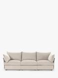 Swyft Model 06 Large 3 Seater Sofa, Velvet Bone