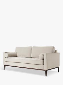Swyft Model 02 Medium 2 Seater Sofa - view 2, Velvet Bone