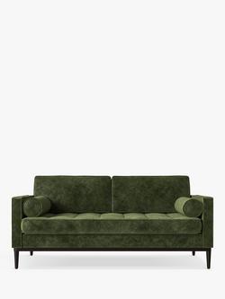 Swyft Model 02 Medium 2 Seater Sofa, Mottled Vlvt Conifer