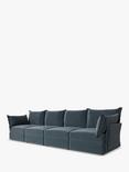 Swyft Model 06 Grand 4 Seater Sofa, Chenille Hydro