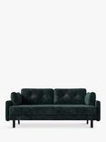 Swyft Model 04 Large 3 Seater Double Sofa Bed, Mottled Velvet Ocean