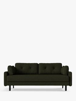 Swyft Model 04 Large 3 Seater Double Sofa Bed, Boucle Fern