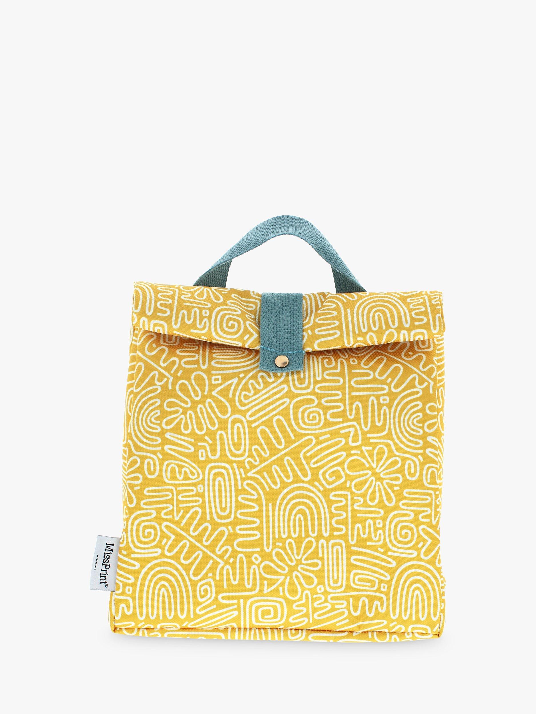 MissPrint Nazca Lunchbag, Yellow