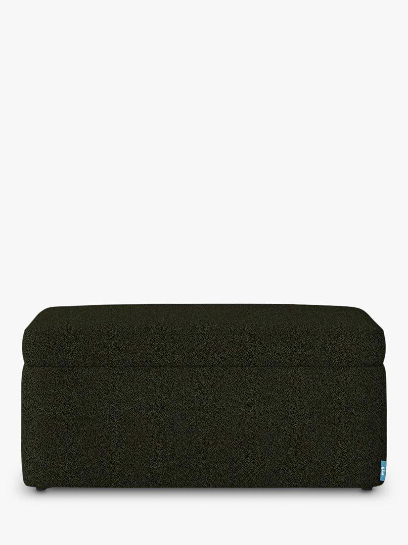 Model 02 Range, Swyft Model 02 Storage Ottoman, Boucle Fern