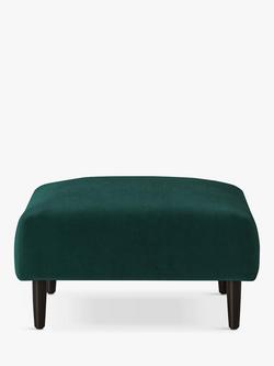 Swyft Model 05 Footstool, Velvet Kingfisher