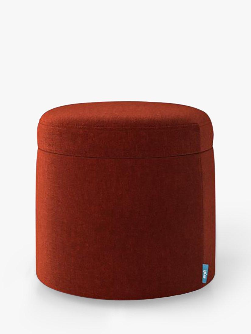 Model 03 Range, Swyft Model 03 Storage Ottoman, Chenille Harissa