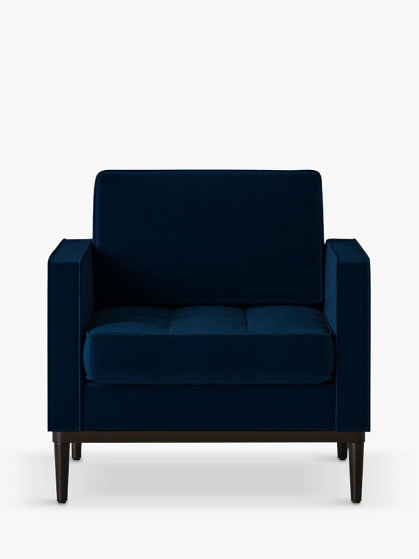 Model 02 Range, Swyft Model 02 Armchair, Velvet Indigo