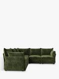 Swyft Model 06 5+ Seater Corner Sofa, Mottled Vlvt Conifer