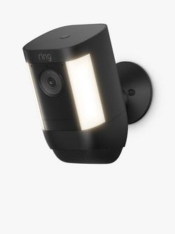 Ring Spotlight Cam Pro Battery Smart Security Camera with Built-in Wi-Fi & Siren Alarm - view 2, Black