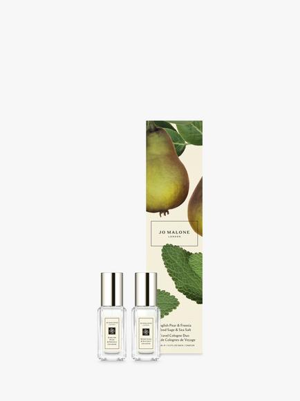 Jo Malone London English Pear & Freesia and Wood Sage & Sea Salt Cologne Duo Fragrance Gift Set, 