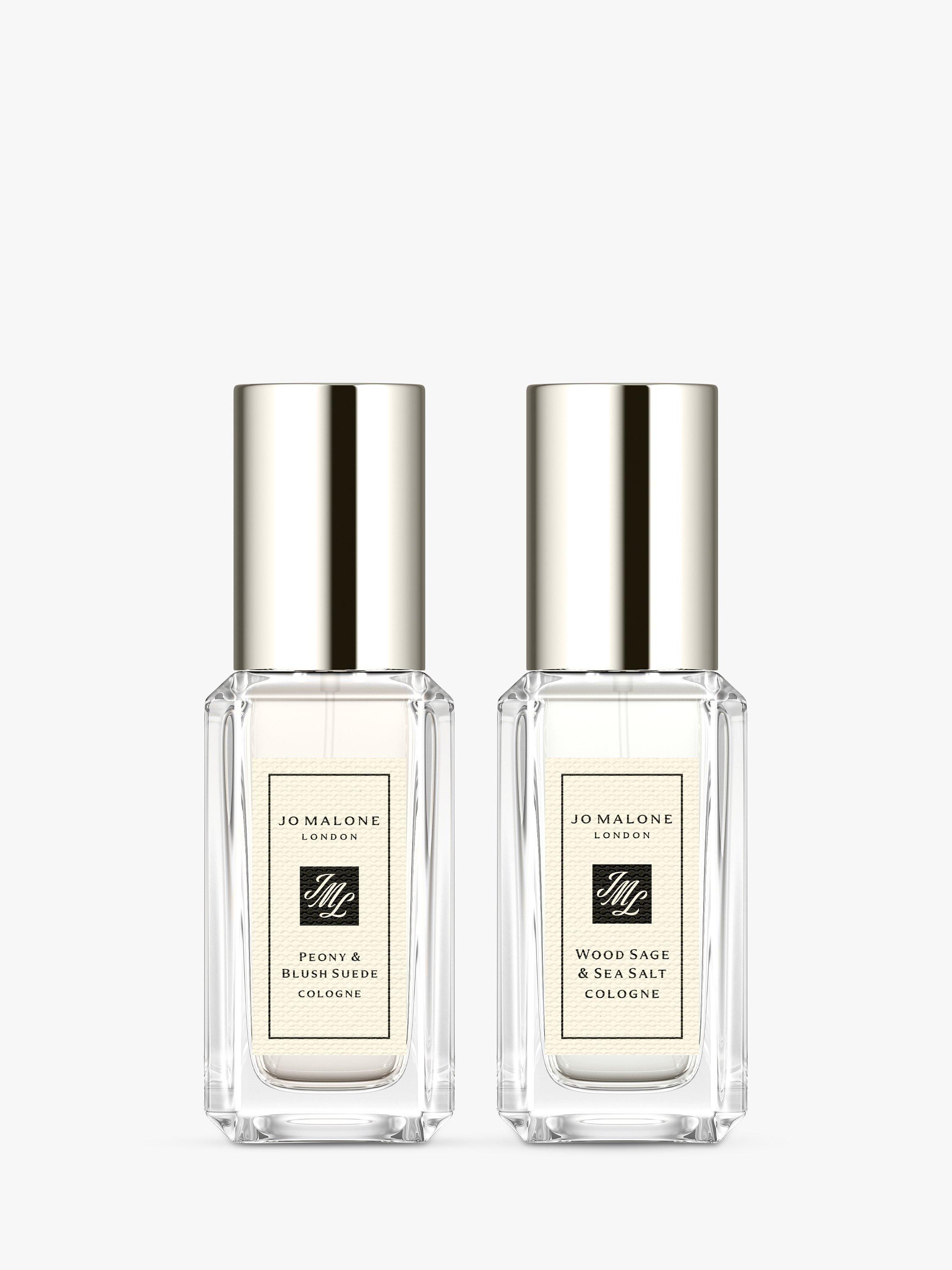Product image 1 of 2, which shows Jo Malone London Peony & Blush Suede and Wood Sage & Sea Salt Cologne Duo Fragrance Gift Set