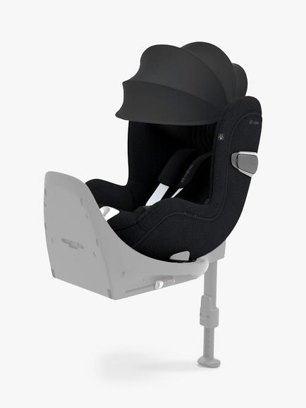 Cybex Sirona T Plus i-Size 360 Rotating Car Seat, Sepia Black