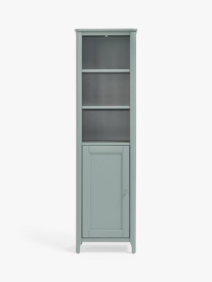 John Lewis Portsman Tallboy Bathroom Storage Cabinet, Green