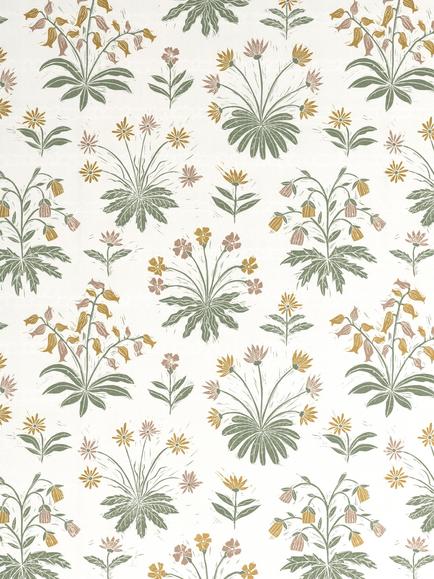 John Lewis Florence Wallpaper, Honey, Honey