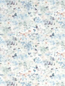 John Lewis Dapple Wallpaper, French Blue