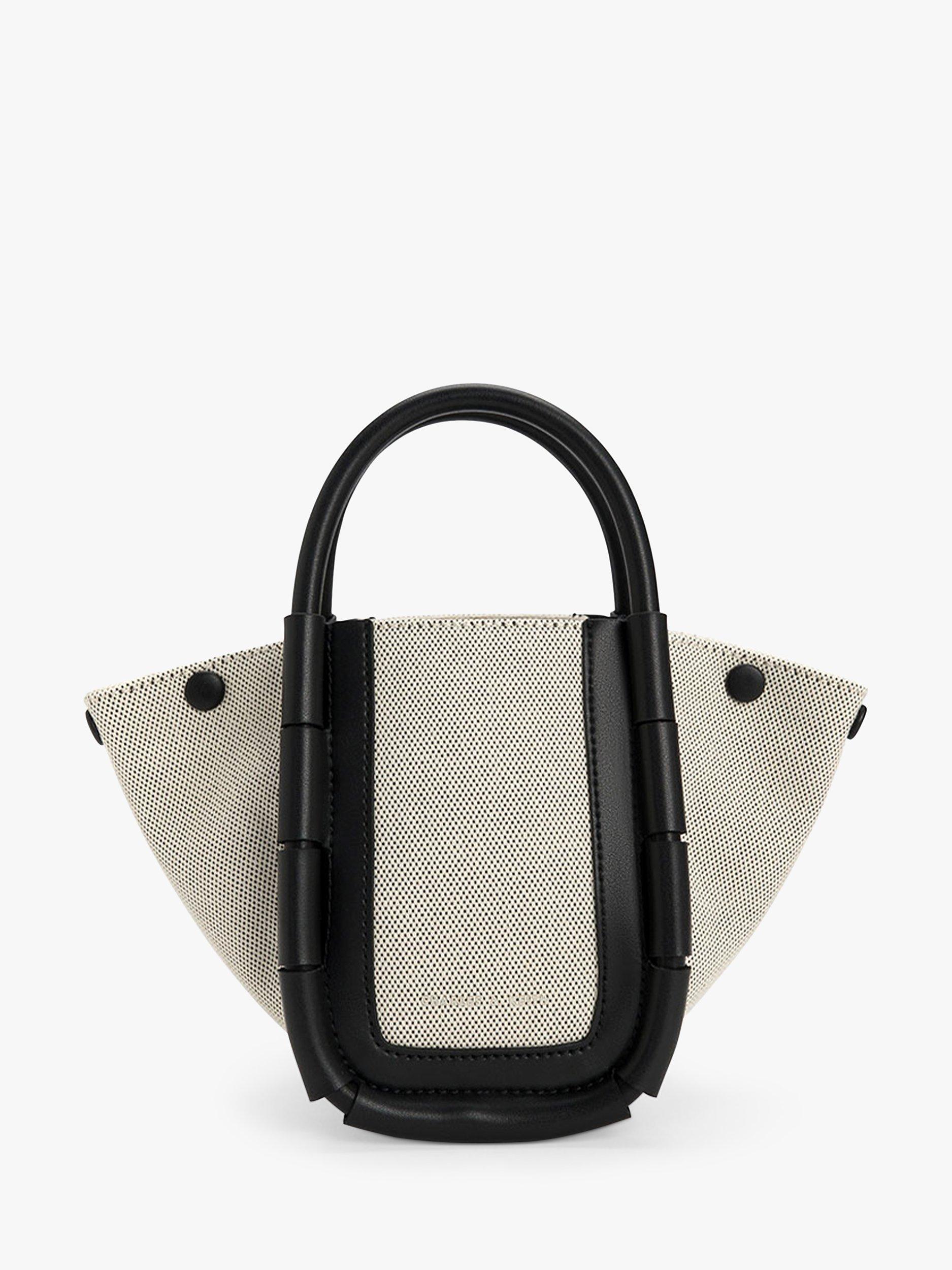 CHARLES & KEITH Machina Canvas Bucket Bag, Multi
