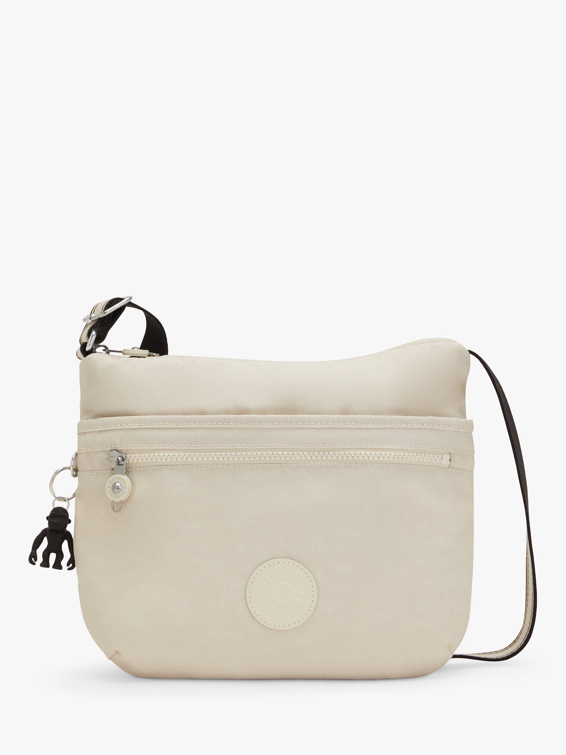Kipling Arto Medium Crossbody Bag, Natural