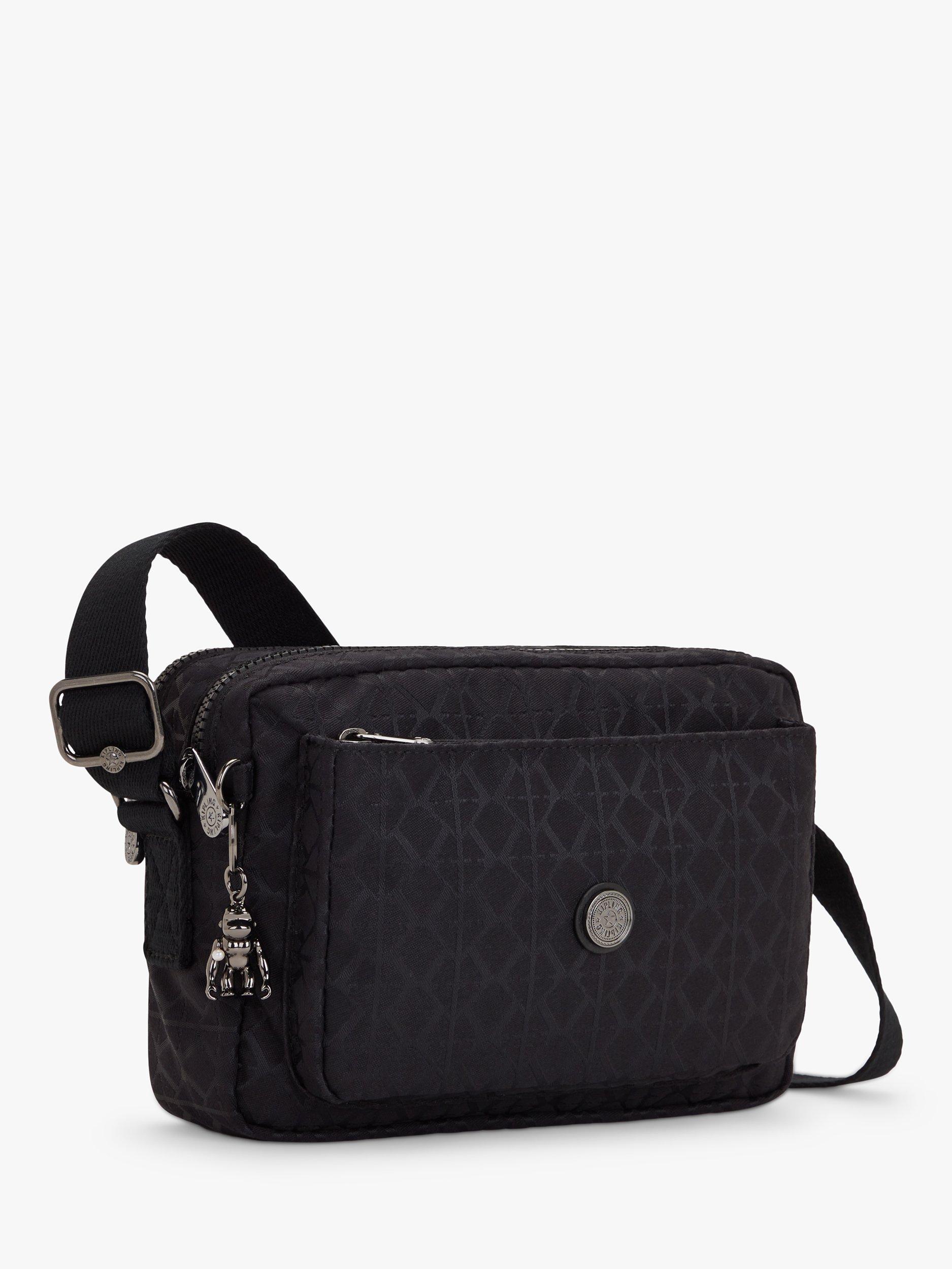 Product image 4 of 5, which shows Kipling Abanu Medium Cross Body Bag, Black