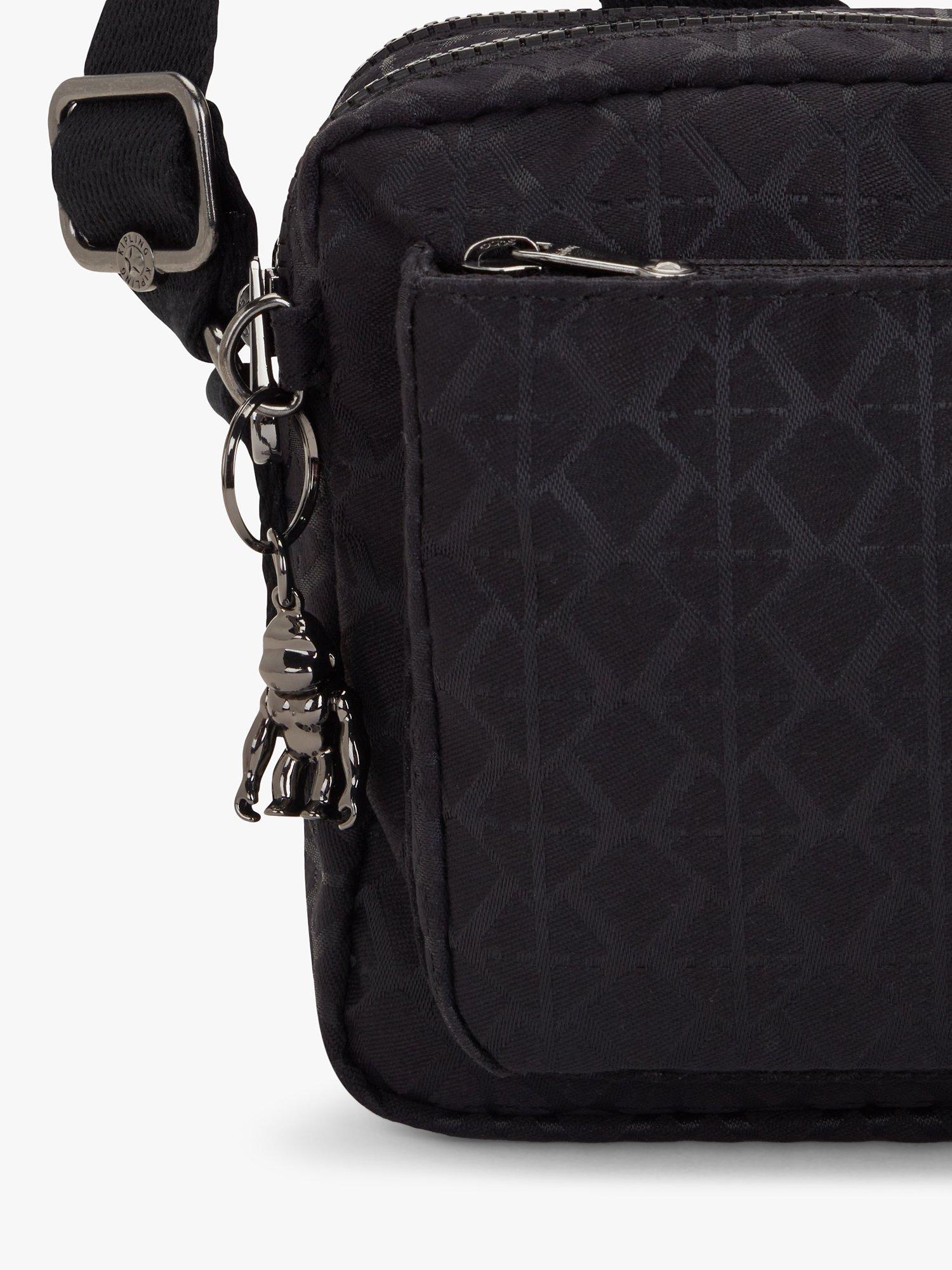 Product image 5 of 5, which shows Kipling Abanu Medium Cross Body Bag, Black