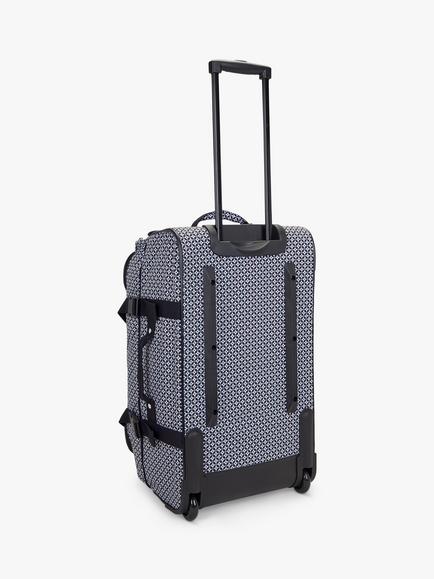 Kipling Teagan Tile Print 2-Wheel 66cm Medium Duffle Case, Multi - view 2, Multi