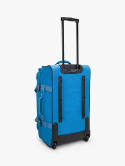 Kipling Teagan M 66cm 2-Wheel Medium Duffle Suitcase, Blue - view 2, Blue