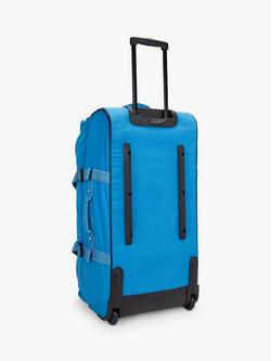 Kipling Teagan 77cm 2-Wheel Large Duffle Suitcase - view 2, Eager Blue