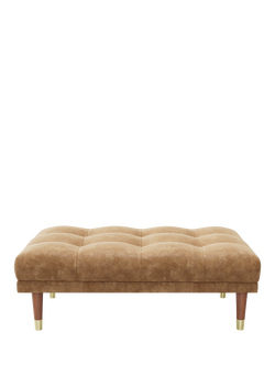 At The Helm Grace Leather Footsool, Explorer Yellowstone