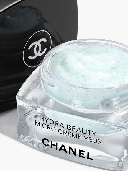 CHANEL Hydra Beauty Micro Crème Yeux Illuminating Hydrating Eye Cream Jar, 15g - view 2, 