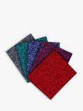 Liberty Fabrics Wiltshire Shadow Collection Fat Quarters, Pack of 5, Deep