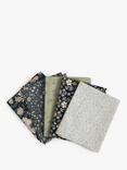 Liberty Fabrics Flower Show Fat Quarters, Pack of 5, Pebble