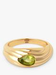 Astrid & Miyu Olivine Stone Dome Ring