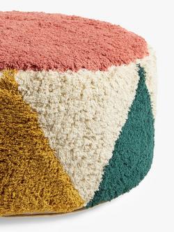 John Lewis Carnival Pouffe - view 2, Multi