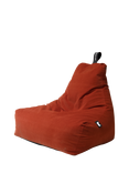 Extreme Lounging Mighty Brushed Suede Bean Bag, Rust