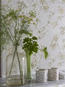 Designers Guild Fleur D' Assam Wallpaper - view 2, Pearl Pdg1148/01