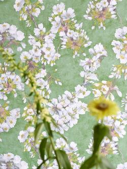 Designers Guild Fleur D' Assam Wallpaper - view 2, Emerald Pdg1148/02