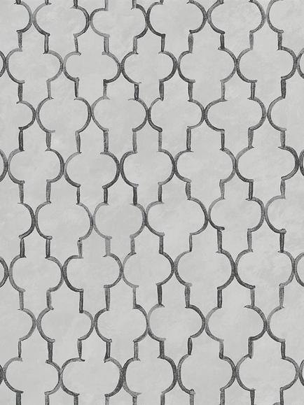 Designers Guild Pergola Wallpaper, Graphite Pdg1151/01