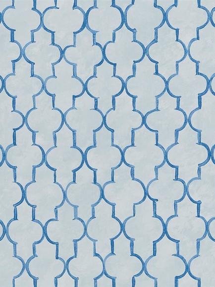 Designers Guild Pergola Wallpaper, Cobalt Pdg1151/04