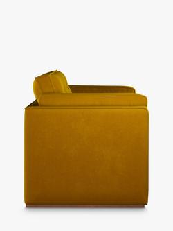 John Lewis + Swoon Lyon Medium 2 Seater Sofabed - view 2, Tumeric Velvet