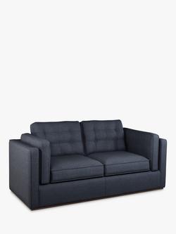 John Lewis + Swoon Lyon Medium 2 Seater Sofabed, Denim Weave