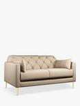 John Lewis + Swoon Mendel Medium 2 Seater Sofa, Metal Leg, Stone Weave