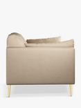 John Lewis + Swoon Mendel Medium 2 Seater Sofa, Metal Leg, Stone Weave