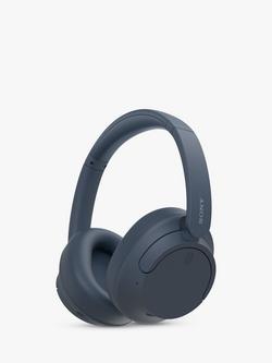 Sony WH-CH720 Noise Cancelling Bluetooth Wireless Over-Ear Headphones with Mic/Remote, Blue