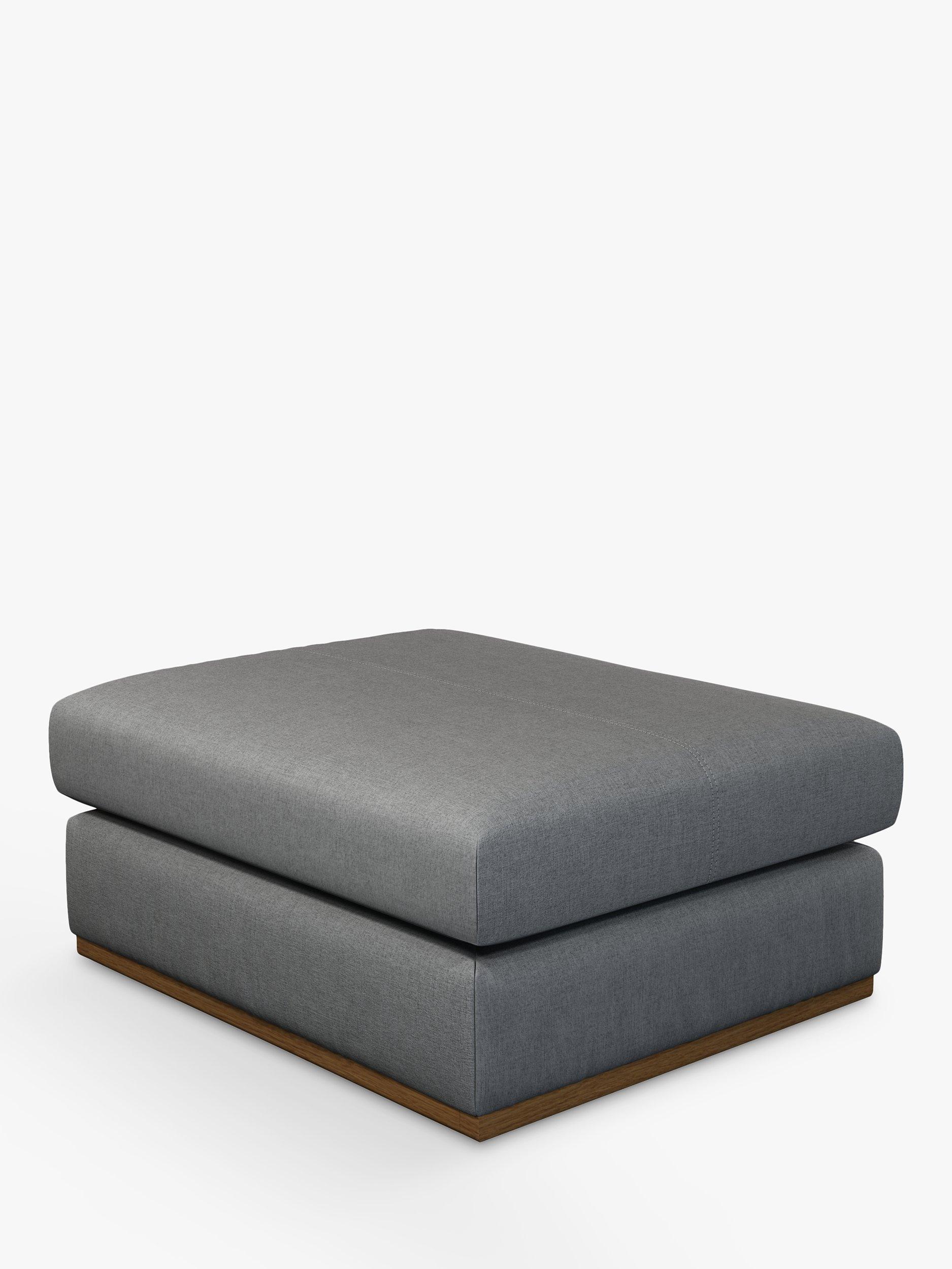 Rubik Range, John Lewis + Swoon Rubik Ottoman, Dark Leg, Nickel Weave