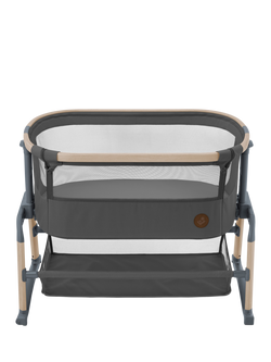 Maxi-Cosi Iora Air Bedside Crib - view 2, Graphite