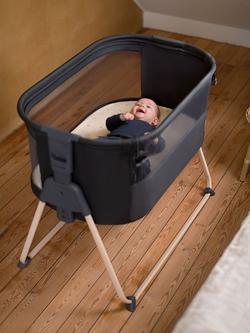 Maxi-Cosi Tori Beyond Bedside Travel Cot, Graphite - view 2, Graphite