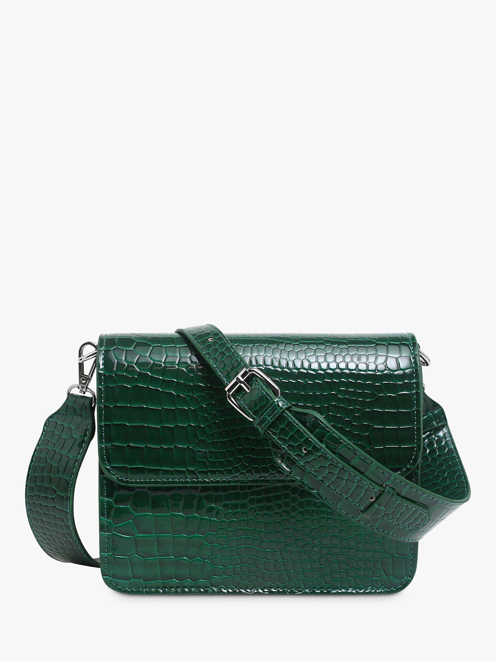 HVISK Cayman Shiny Croc Cross Body Bag