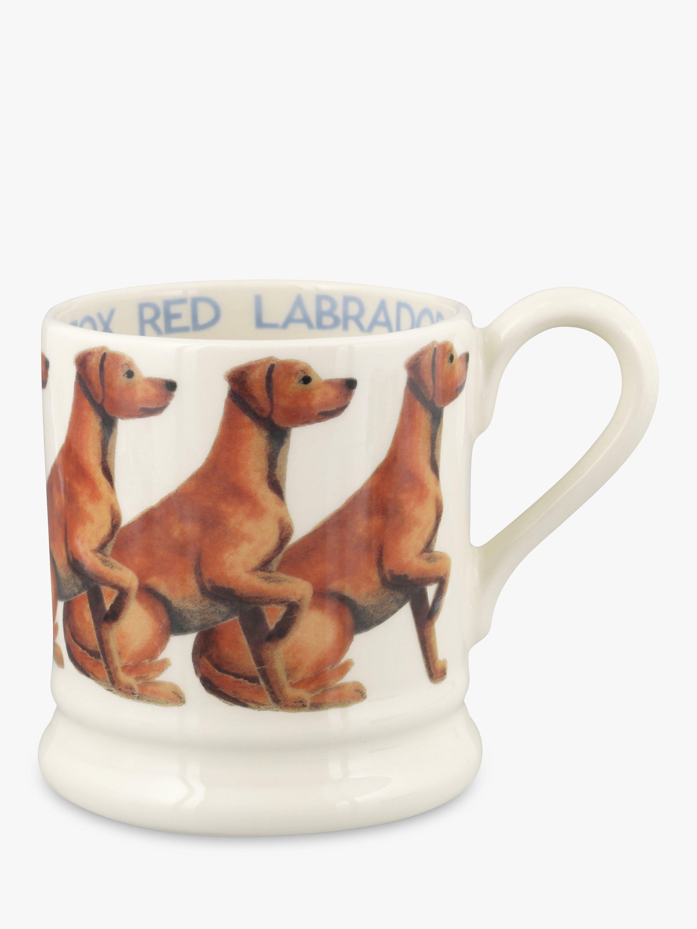 Emma Bridgewater Dogs Red Labrador Half Pint Mug 300ml Brown Multi