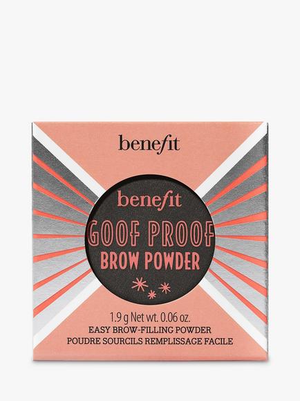 Benefit Goof Proof Brow Powder, 6 Cool Soft Black