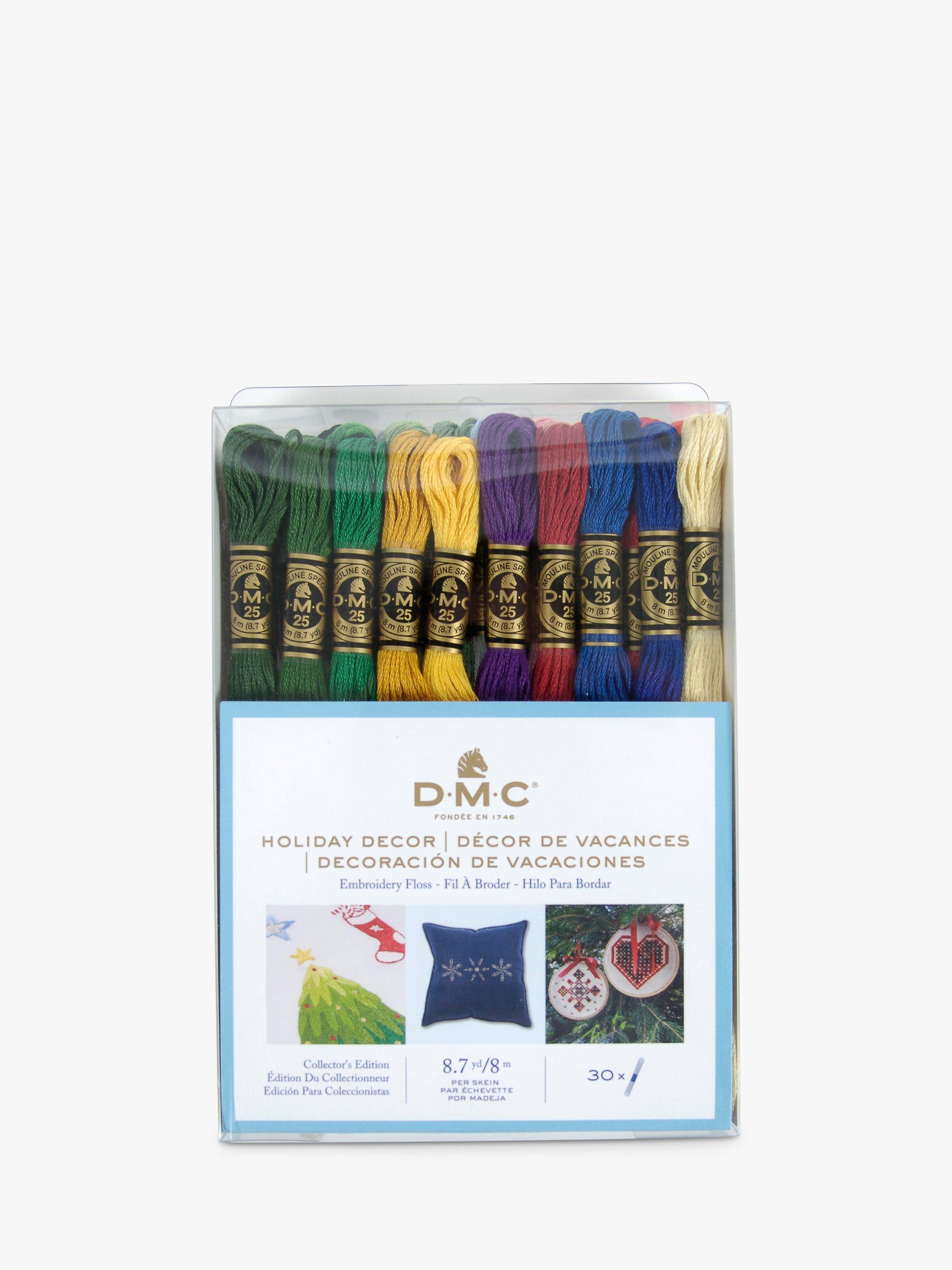 DMC Holiday Decor Collection Embroidery Thread, 30 Colours
